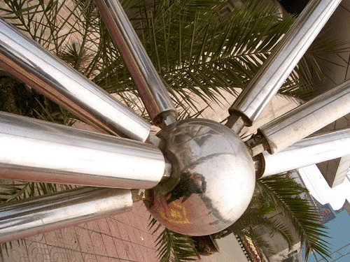 同江不锈钢螺栓球网架